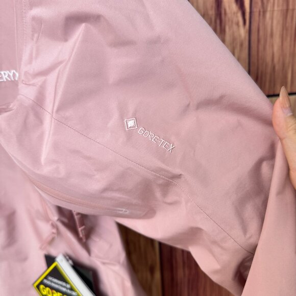 Arc'teryx Pink Hooded Jacket, Size M - Picture 7 of 8